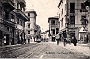 Il Tram in arrivo da Via Umbero I° su Via Roma.Cartolina datata 26-11-1916 (Massimo Pastore)